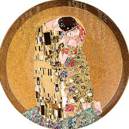 Klimt The Kiss Plate 36cm